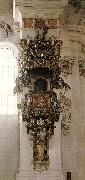 ZIMMERMANN  Dominikus Pulpit oil painting artist